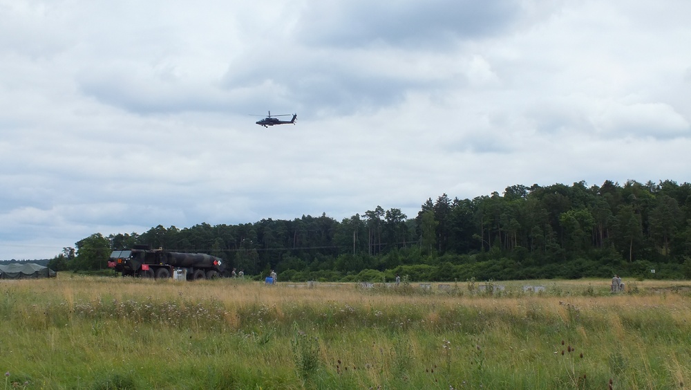 Illesheim-based aircraft fuelers get some on-the-job training.