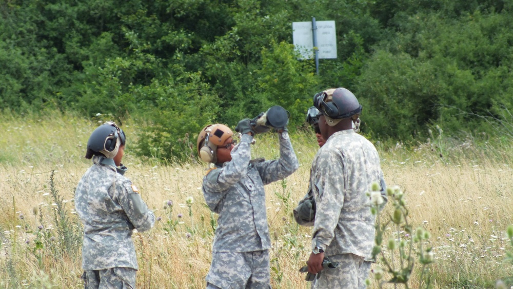 Illesheim-based aircraft fuelers get some on-the-job training.