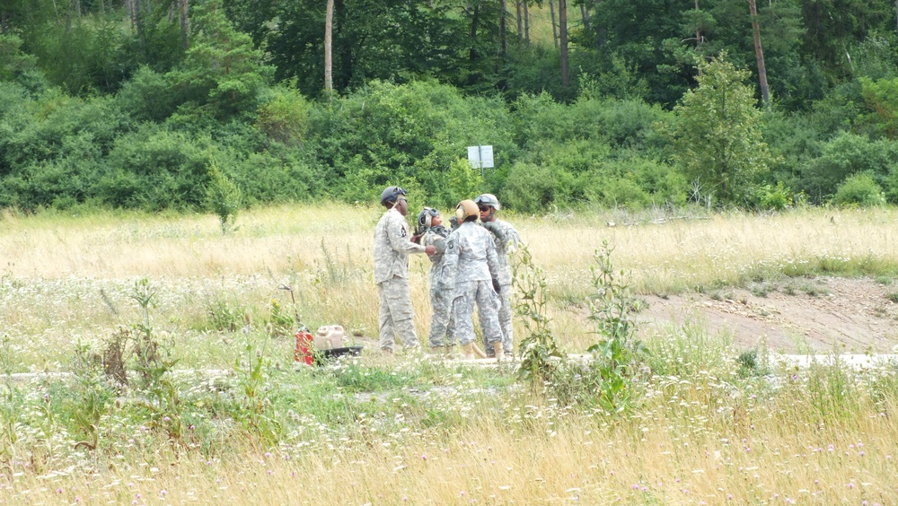 Illesheim-based aircraft fuelers get some on-the-job training.