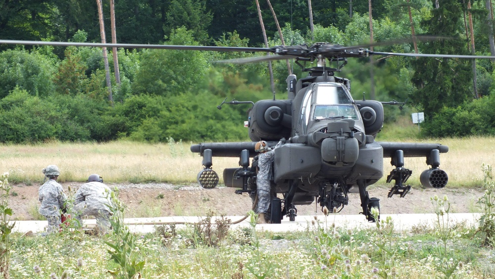 Illesheim-based aircraft fuelers get some on-the-job training.