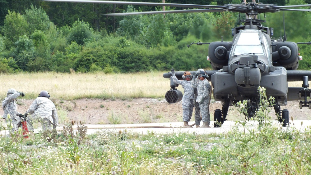 Illesheim-based aircraft fuelers get some on-the-job training.