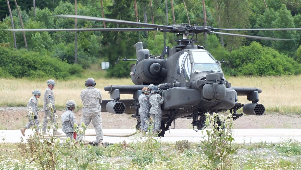 Illesheim-based aircraft fuelers get some on-the-job training.