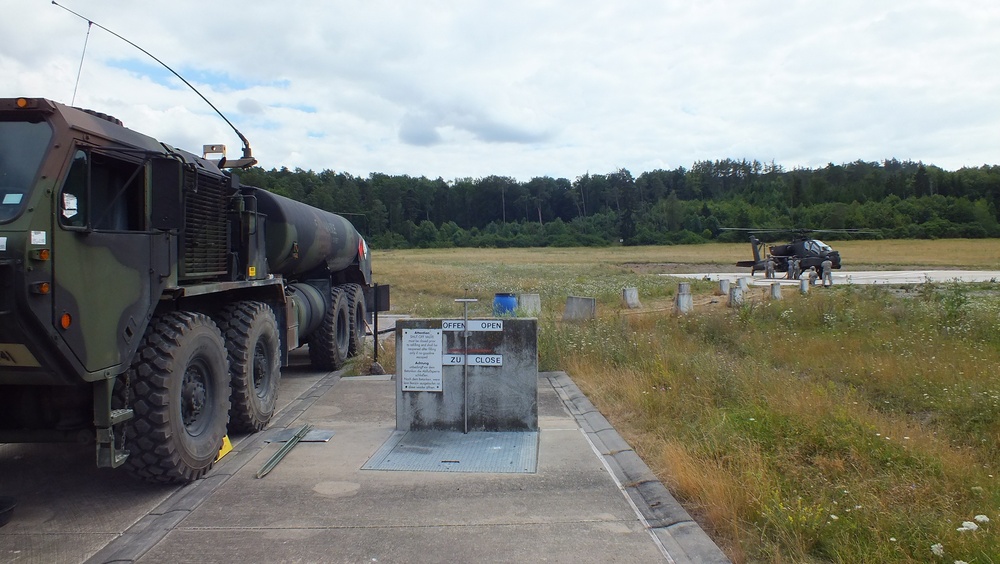 Illesheim-based aircraft fuelers get some on-the-job training.