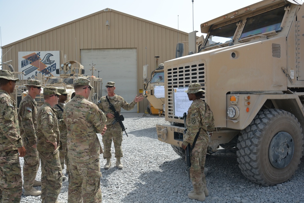 Task Force Provider showcases Army transporters’ capabilities on 71st birthday