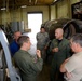 Colombian Air Force officers visit the South Carolina Air National Guard