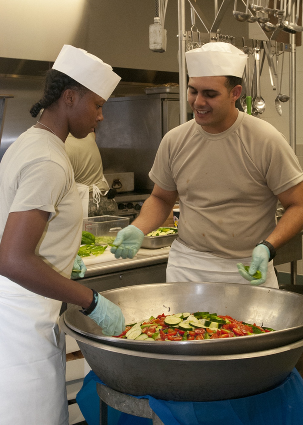 DVIDS Images Diverse food service team shares passion during exercise [Image 3 of 5]