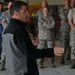 National Guard Indy Driver Oriol Servia visits Mansfield 179th Airlift Wing