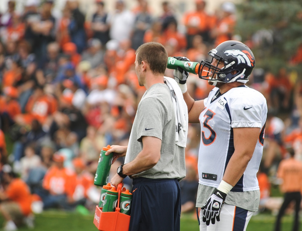 In the trenches: AF Lt. fills Broncos offensive line needs