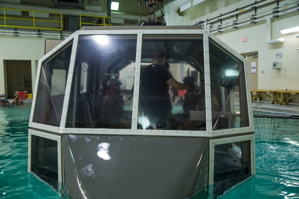 CLB-22 Marines complete helo dunker training