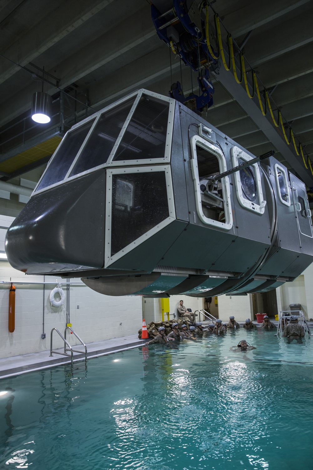 CLB-22 Marines complete helo dunker training