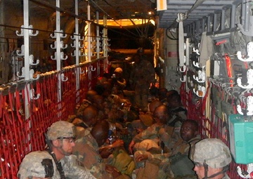 Red Falcons participate in Shared Accord