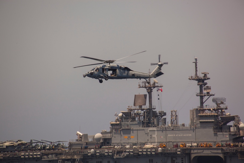 USS San Antonio RAS