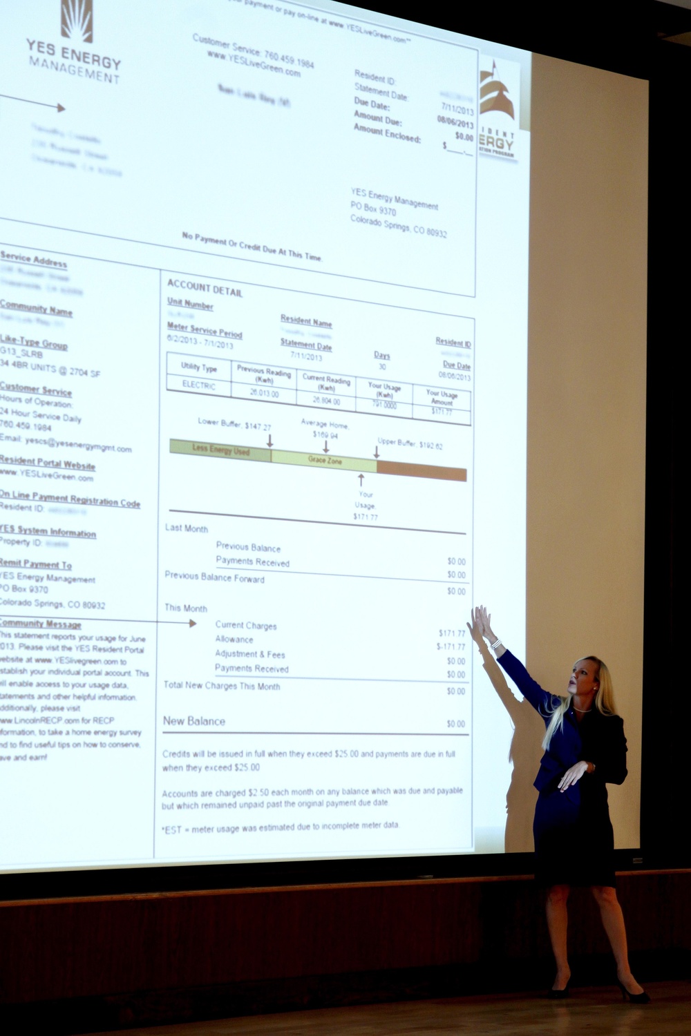Town meeting addresses base housing energy billing
