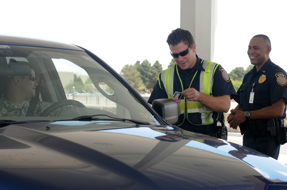 Gate guards take pride in keeping Fort Bliss safe and secure