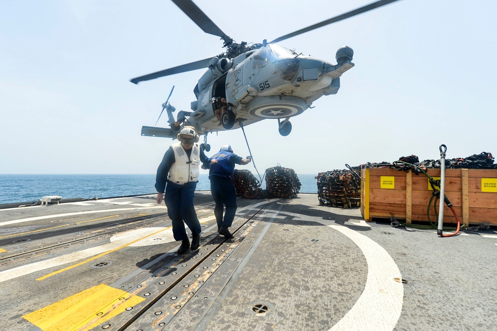 USS Monterey operations