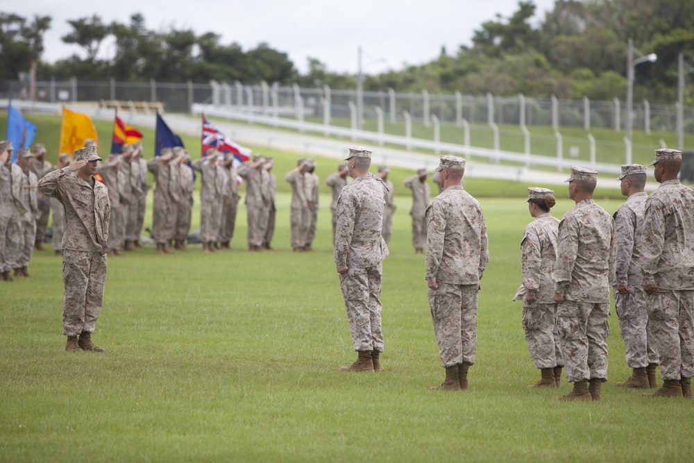 3D Intelligence Battalion change of command ceremony