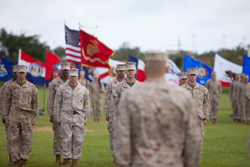 3D Intelligence Battalion change of command ceremony