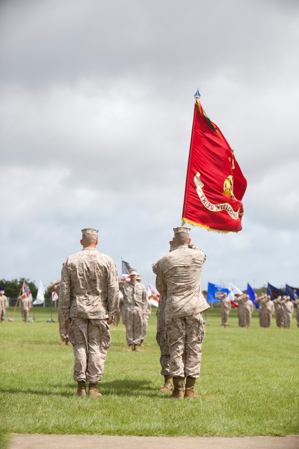 3D Intelligence Battalion change of command ceremony