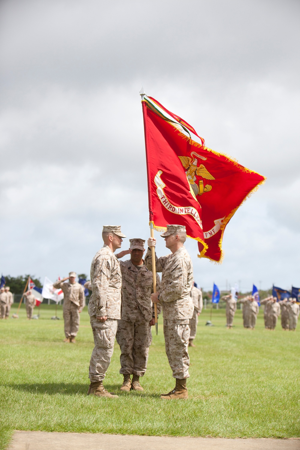 3D Intelligence Battalion change of command ceremony