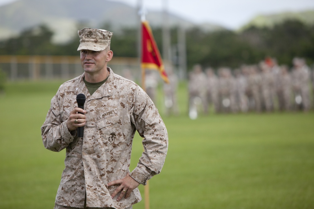 3D Intelligence Battalion change of command ceremony