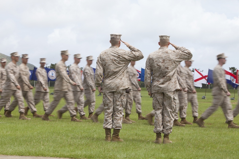 3D Intelligence Battalion change of command ceremony