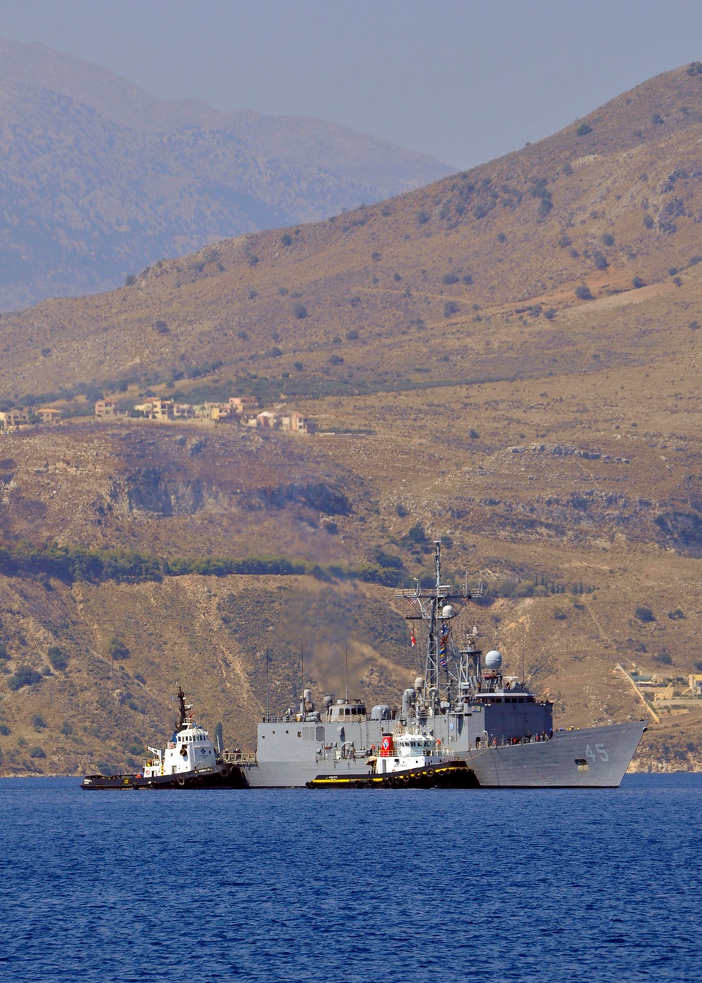 USS Dewert visits Greece