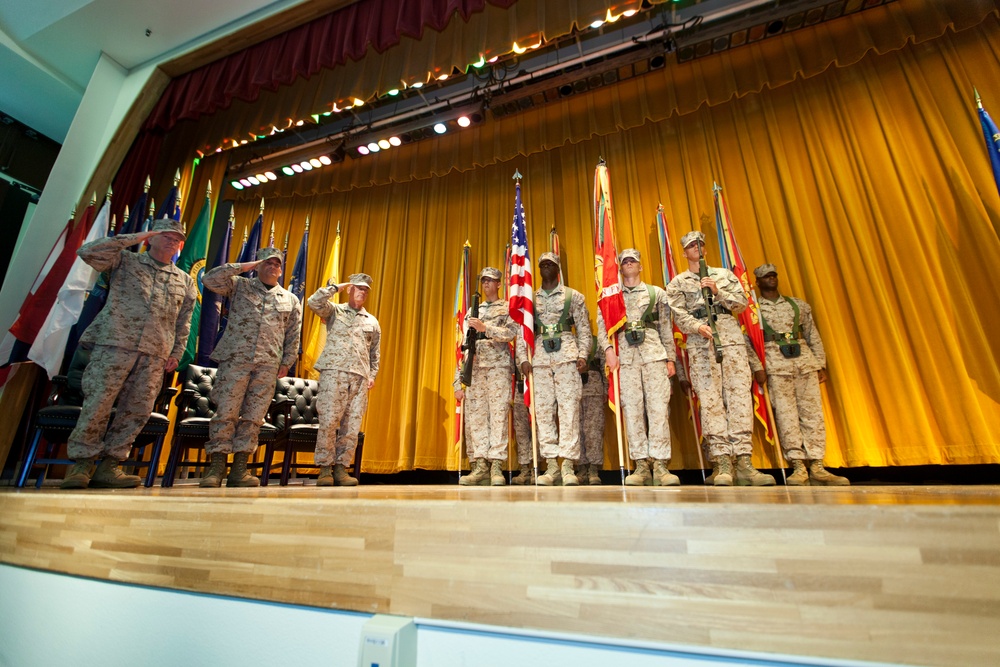 Change of command ceremony