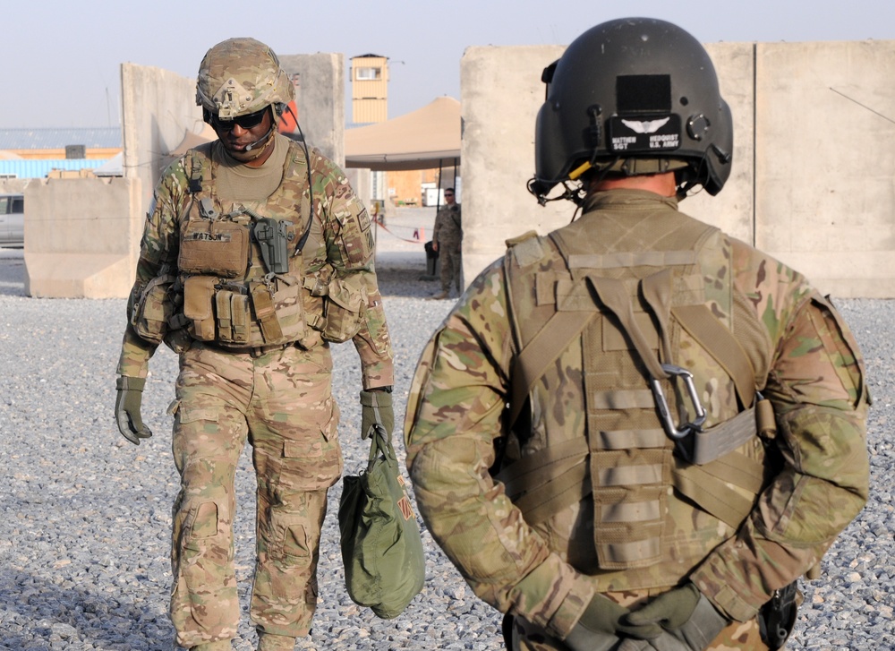 CSM Grippe visit’s Regional Command South