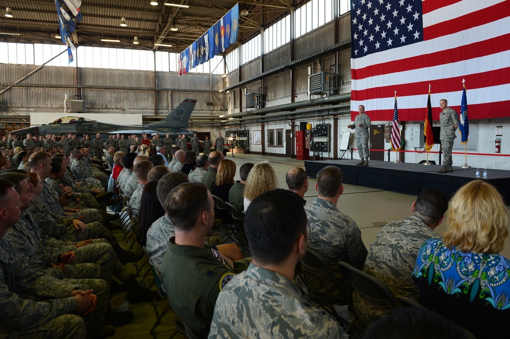 Top Air Force leaders visit spangdahlem
