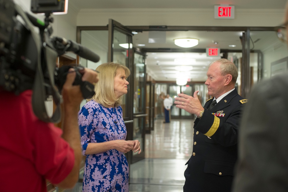 Gen. Dempsey gives interview