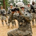 Infantry soldiers demonstrate weapon skills during EIB training