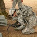 Infantry soldiers demonstrate weapon skills during EIB training