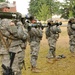 Infantry soldiers demonstrate weapon skills during EIB training