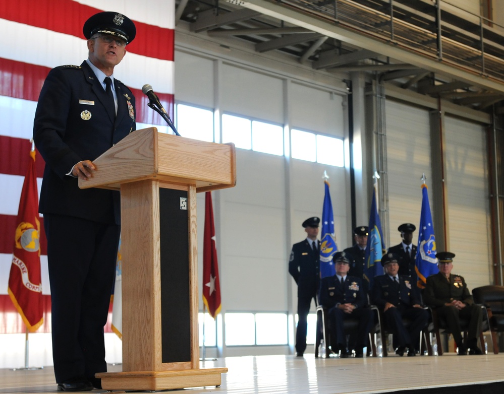 USAFE-AFAFRICA assumption of command ceremony