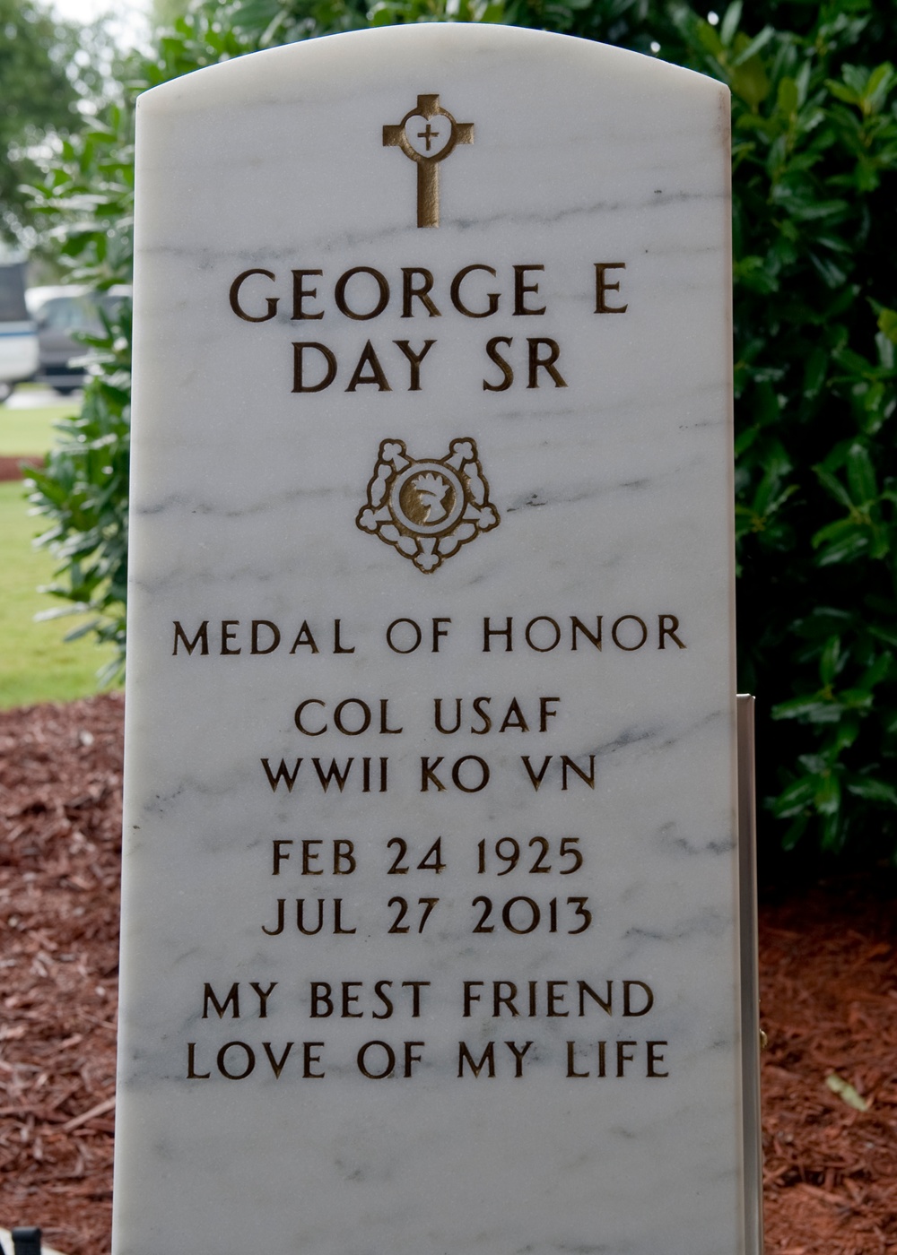 Retired Col. George &quot;Bud&quot; Day funeral