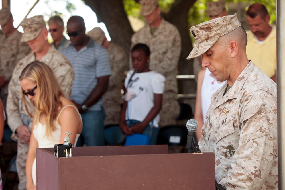 Third Marine Regiment Change of Command