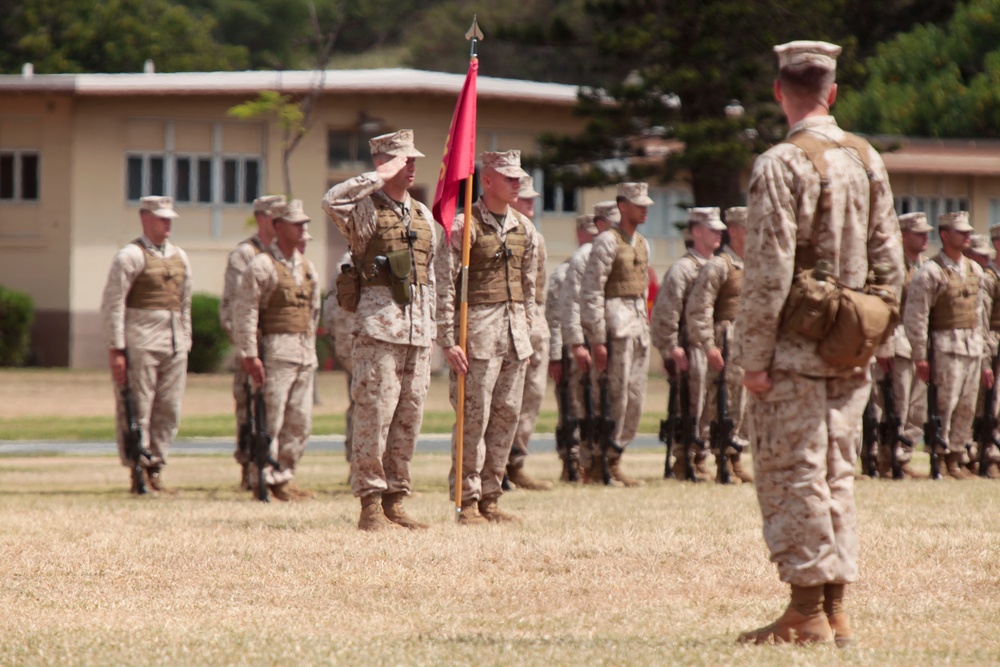 Third Marine Regiment Change of Command