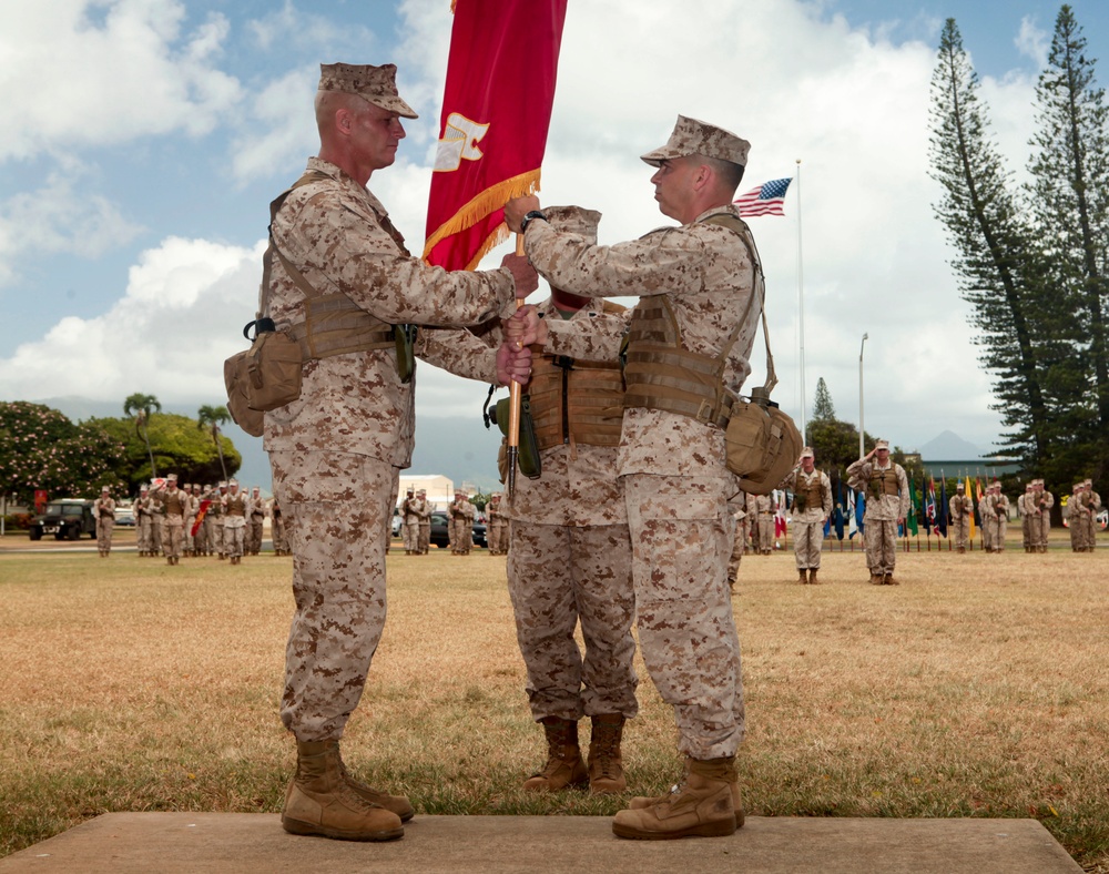 Third Marine Regiment Change of Command