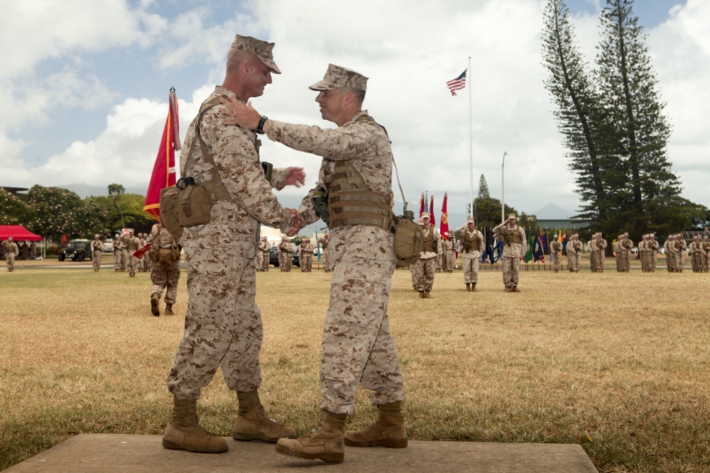 Third Marine Regiment Change of Command