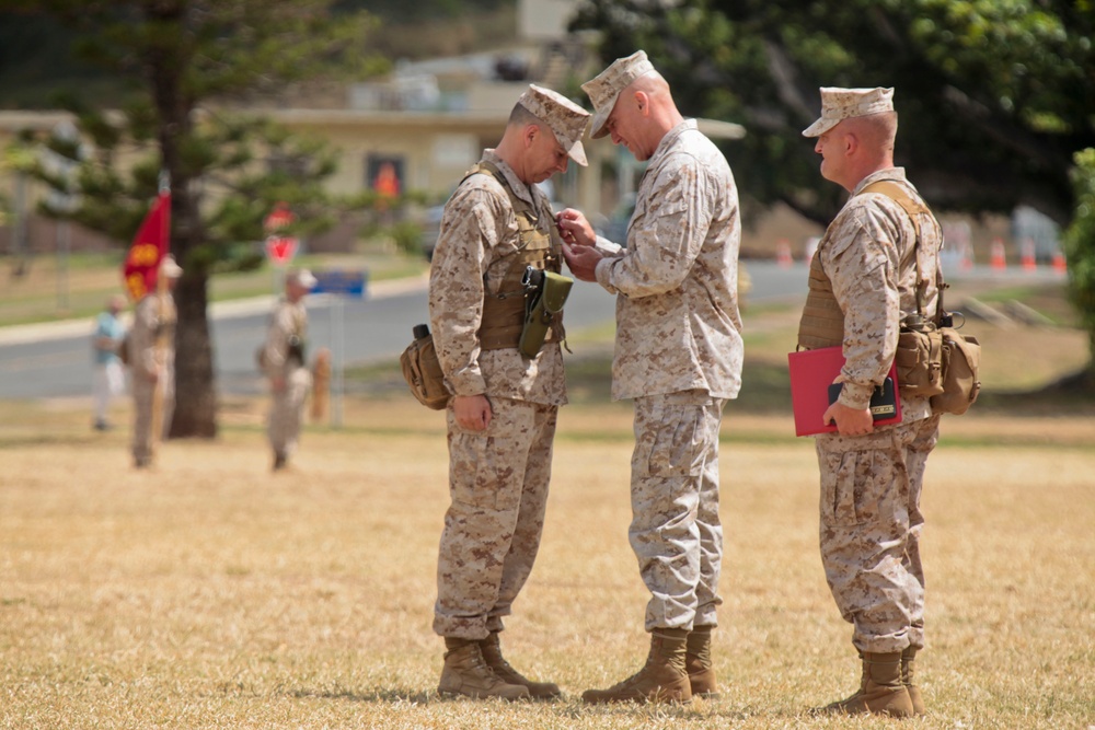 Third Marine Regiment Change of Command