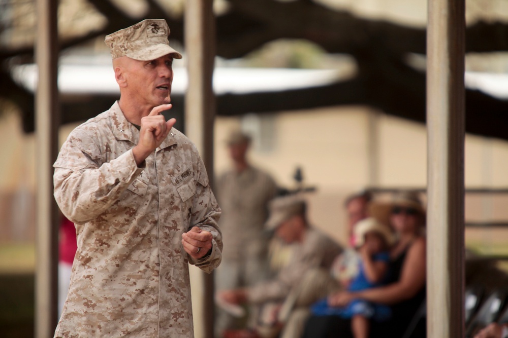 Third Marine Regiment Change of Command