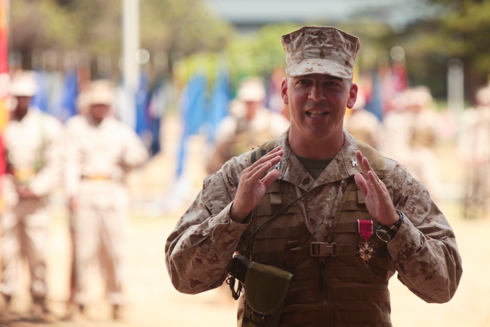 Third Marine Regiment Change of Command