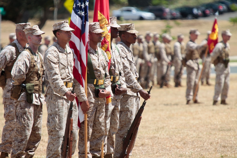 Third Marine Regiment Change of Command