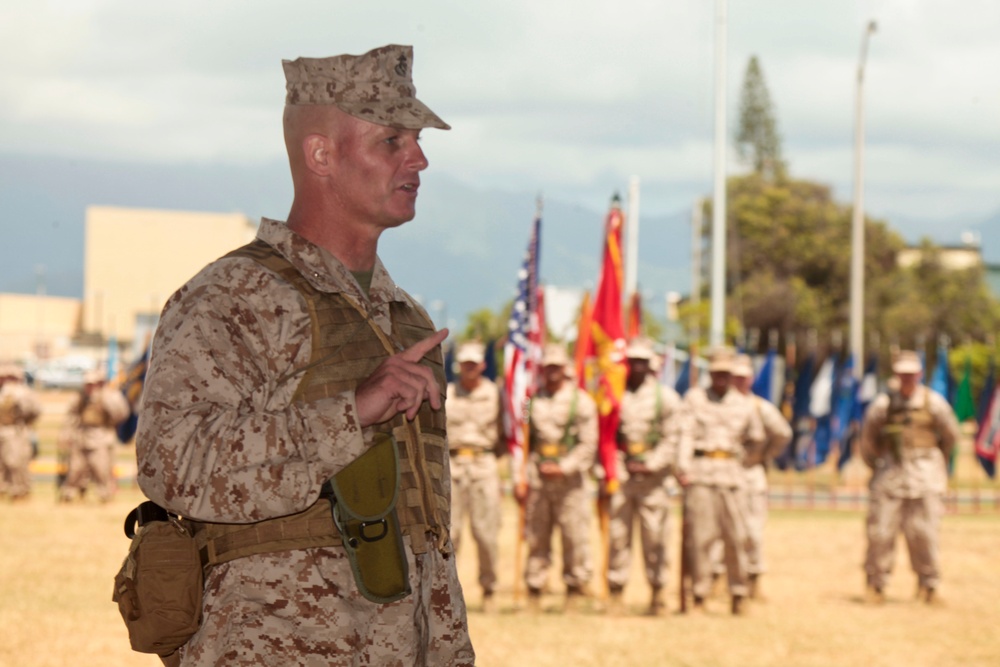 Third Marine Regiment Change of Command