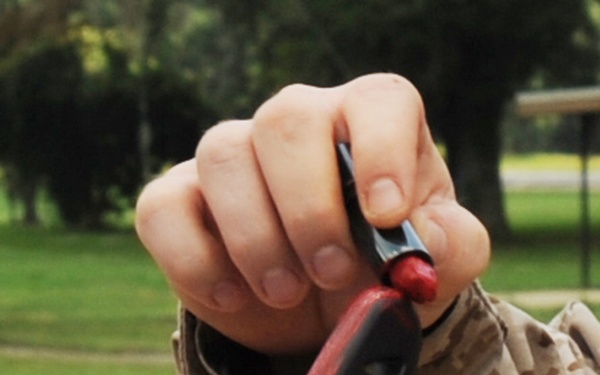 MCMAP Training: Marines hone knife-fighting skills