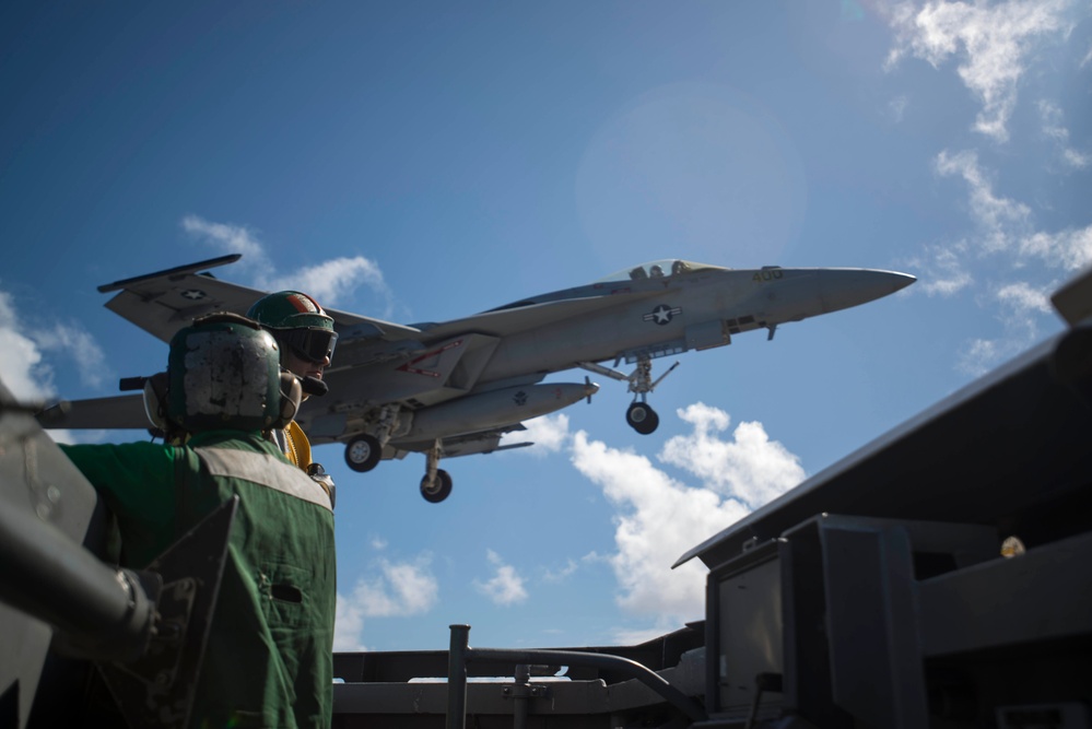 USS Harry S. Truman flight deck operations