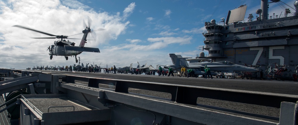 USS Harry S. Truman flight deck operations