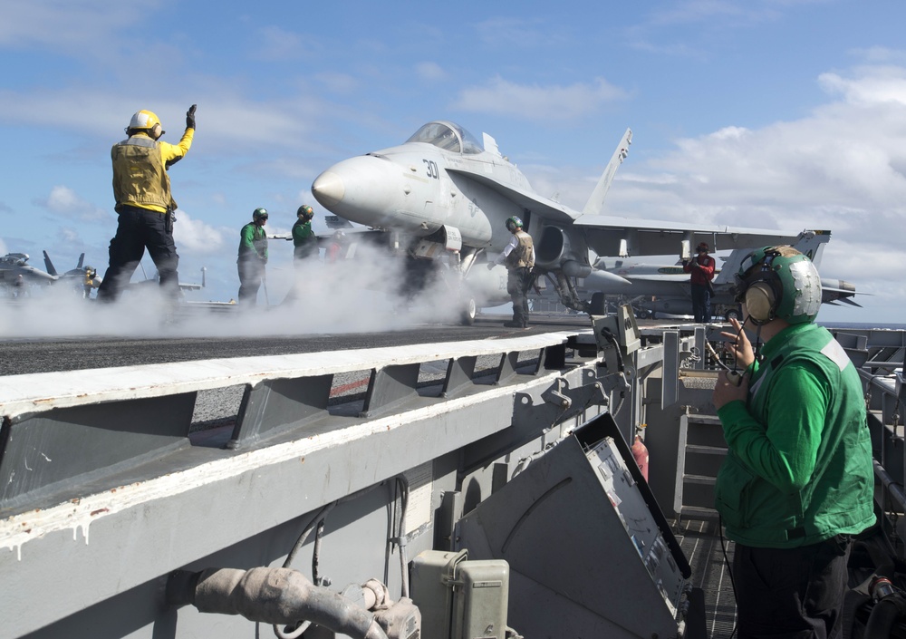 USS Harry S. Truman flight deck operations