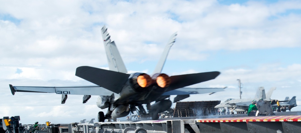 USS Harry S. Truman flight deck operations