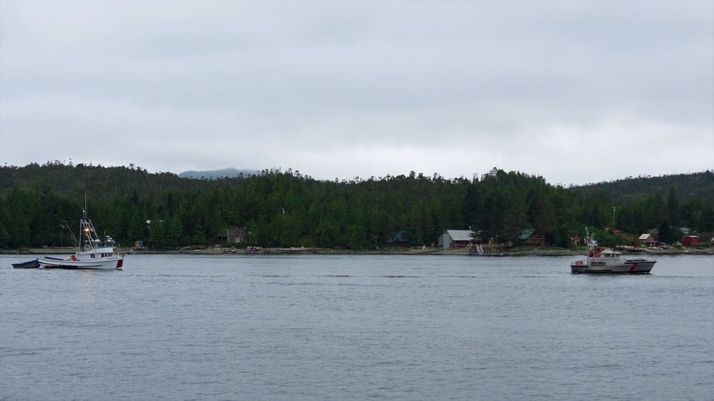 Coast Guard Station Ketchikan tows seiner Sarah B